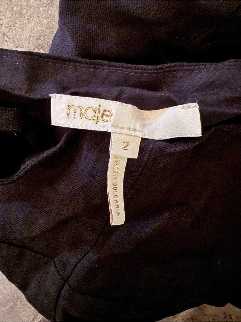 Maje - Knot-Front Cropped Cami - Picture 3 of 4